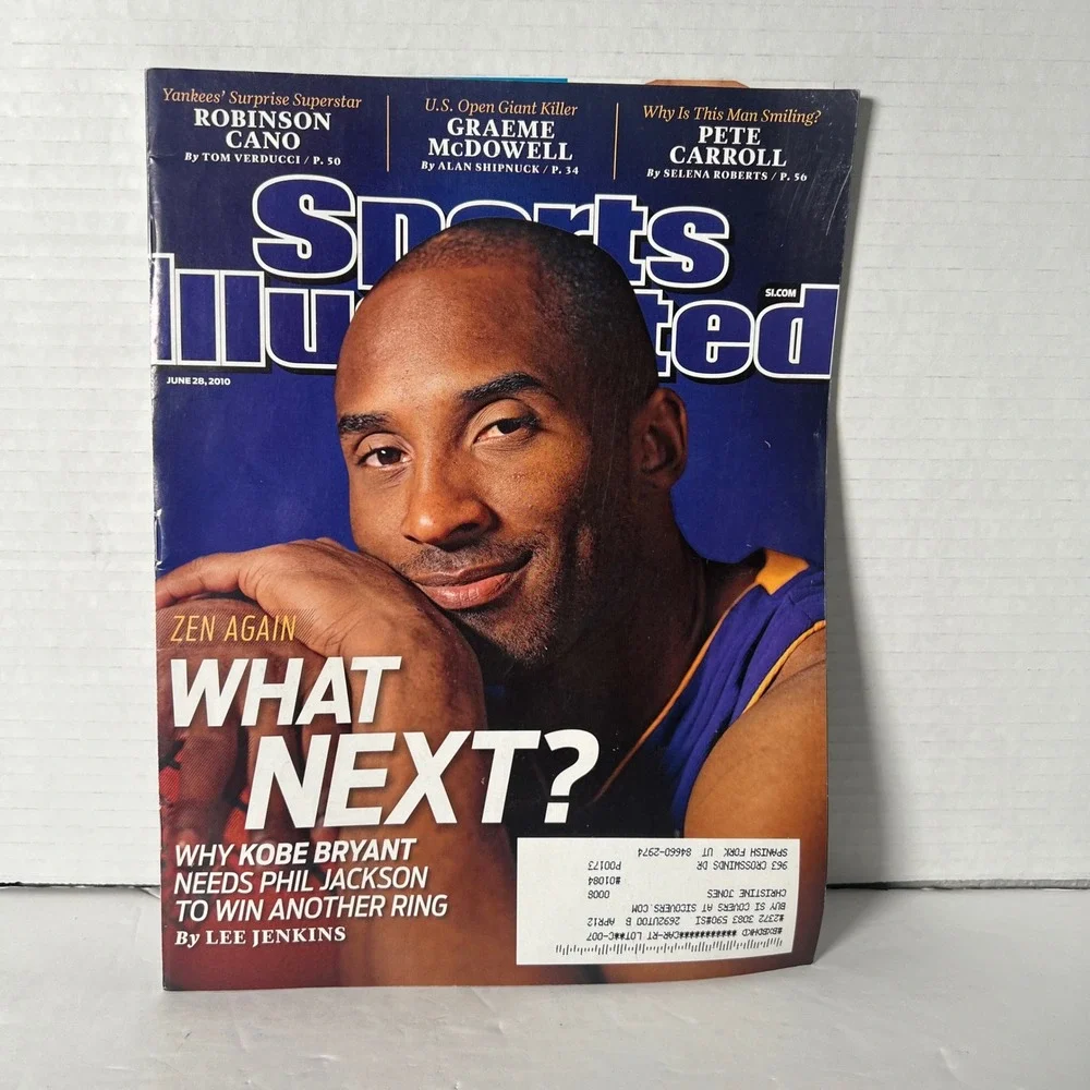 Sports Illustrated June 28 2010 Kobe Bryant Zen‎ Again Lakers NBA Magazine